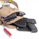 Pentagon KLEOS STEALTH Messenger válltáska - fekete színben