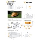 Snugpak Journey Duo 2 személyes alagút sátor