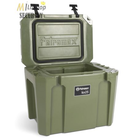 Petromax ultrapasszív hűtőtáska (akár 12 nap jégmegőrzés) olívzöld színben - 25 l