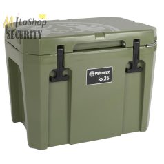   Petromax ultrapasszív hűtőtáska (akár 12 nap jégmegőrzés) olívzöld színben - 25 l