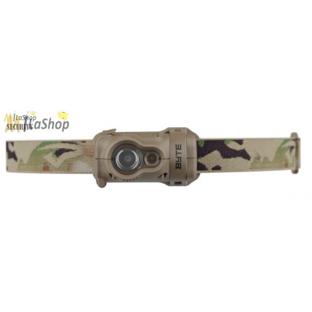 Princeton Tec BYTE Tactical fejlámpa (fehér/piros LED ) 200 lm - multicam színben