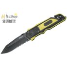 Walther Emergency Rescue Knife - mentőkés - hevedervágóval és üvegtörővel - sárga