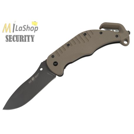 ESP Rescue Knife - mentőkés - hevedervágóval és üvegtörővel - több színben