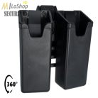 ESP forgatható műanyag dupla tártartó(MH54) (9 mm) 