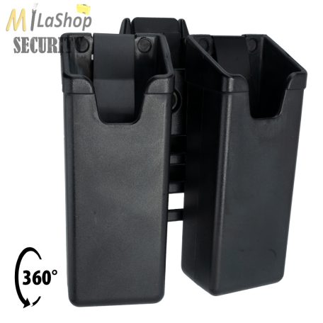 ESP forgatható műanyag dupla tártartó(MH54) (9 mm) 