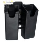 ESP forgatható műanyag dupla tártartó(MH54) (9 mm) 