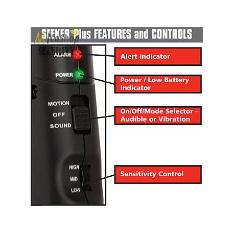 MSE Seeker Plus SK2000 kézi fémdetektor