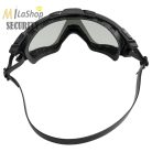 Edge Tactical Super 64 TPR G-15/Vapor Shield ballisztikus védőszemüveg füst vagy víztiszta