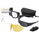 Bollé tactical raider kit - ballisztikus szemüveg készlet cserélhető 3 színű lencsével