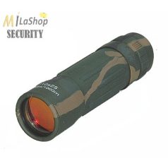   Egyszemes, gumírozott Monocular/távcső 10 x 25, tokkal -  terepszínű