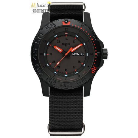 Traser H3 P66 Red Combat watch NATO - taktikai/katonai karóra