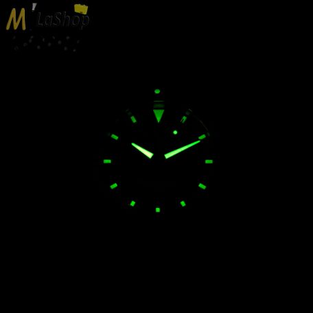 BOMBFROG© MINESWEEPER taktikai/búvár óra - 300 m-ig vízálló - fekete - rozsdamentes szíjjal