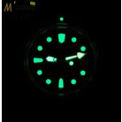 BOMBFROG© PROFESSIONAL 500 taktikai/búvár óra - 500 m-ig vízálló - rozsdamentes acél szíjjal