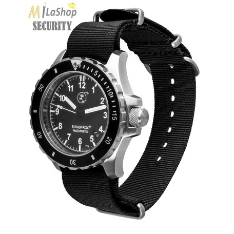 BOMBFROG© BT25 taktikai/búvár óra - 500 m-ig vízálló - Neoprén vagy NATO szíjjal