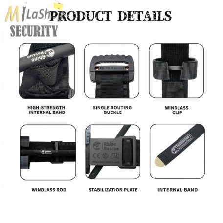 Rhino Rescue Tourniquet - érszorító - alumínium rúddal, több színben