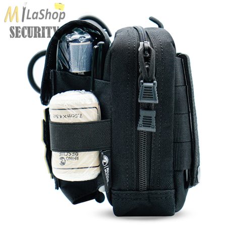 Rhino Rescue IFAK - Fanny Pack - elsősegély készlet  - mollés, fekete színben