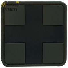   PVC patch, felvarró - tépőzáras - Medic/Vöröskereszt/Red Cross - nagy - több színben