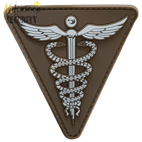 PVC patch, felvarró - tépőzáras -Medic - több színben