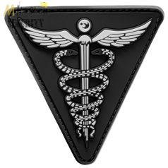 PVC patch, felvarró - tépőzáras -Medic - több színben