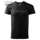Tasmanian Tiger Logo T-shirt - pamut póló logóval - fekete