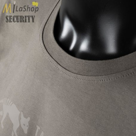Tasmanian Tiger Logo T-shirt - pamut póló logóval - szürkészöld 