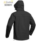 A10 EQUIPMENT® Fighter Softshell Jacket V2 vízálló taktikai dzseki - fekete színben