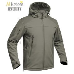   A10 EQUIPMENT® Fighter Softshell Jacket V2 vízálló taktikai dzseki - olívzöld színben