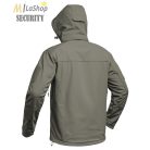 A10 EQUIPMENT® Fighter Softshell Jacket V2 vízálló taktikai dzseki - olívzöld színben