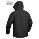 A10 EQUIPMENT® Fighter XMF 200 Hardshell Parka - vastag ripstop taktikai kabát - fekete színben