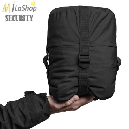 A10 EQUIPMENT® Fighter XMF 200 Hardshell Parka - vastag ripstop taktikai kabát - fekete színben