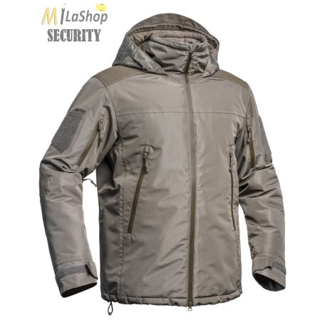 A10 EQUIPMENT® Fighter XMF 200 Hardshell Parka - vastag ripstop taktikai kabát - olívzöld színben