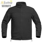 A10 EQUIPMENT® Polar Fleece Jacket Fighter taktikai cipzáras polár dzseki - fekete