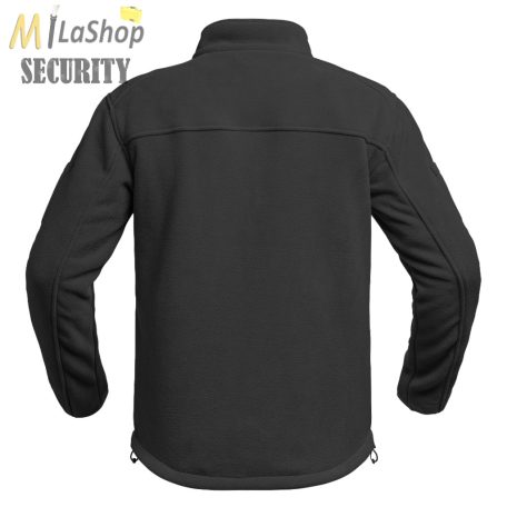 A10 EQUIPMENT® Polar Fleece Jacket Fighter taktikai cipzáras polár dzseki - fekete
