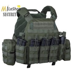   Warrior Assault Systems (WAS) DCS DA M4 5.56MM Plate Carrier - zöld színben