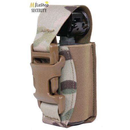 WAS (Warrior Assault Systems) lézervágott villanógránát/40 mm-es gránát tartó, IRR bevonattal - multicam színben 