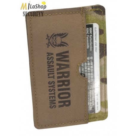 Warrior Assault Systems (WAS) lézervágott kártyatartó/pénztárca - multicam színben 