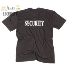 Mil-Tec Security póló (mindkét oldalán logózott) 