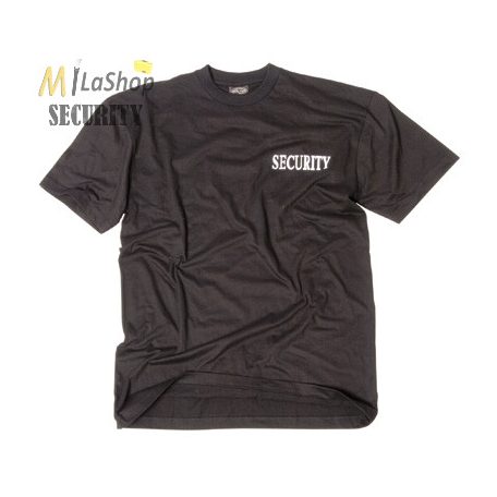 Mil-Tec Security póló (mindkét oldalán logózott) 