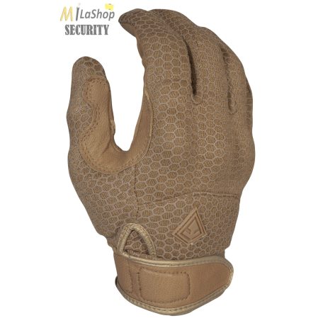 First Tactical Slash & Flash Hard Knuckle Glove - taktikai, vágásálló, Nomex kesztyű - coyote/barna színben