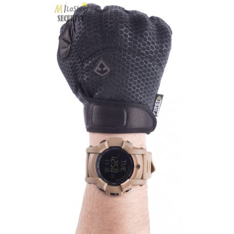 First Tactical Slash & Flash Hard Knuckle Glove - taktikai, vágásálló, Nomex kesztyű - fekete színben