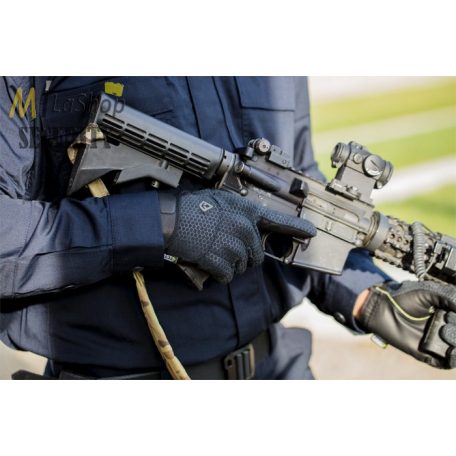 First Tactical Slash & Flash Hard Knuckle Glove - taktikai, vágásálló, Nomex kesztyű - fekete színben