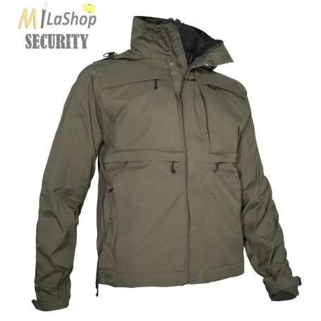 First Tactical Tactix Series System 2 az 1-ben parka - taktikai kabát + softshell dzseki - zöld színben