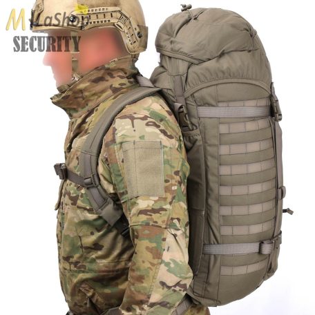 Snigeldesign Mission taktikai hátizsák 2.0 - 50 liter - szürkészöld színben