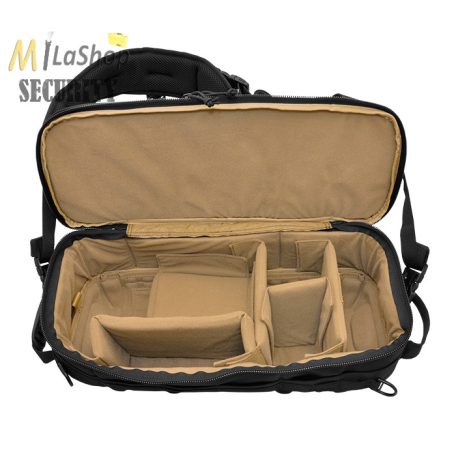 Hazard 4 Evac Plan B Hard Sling egypántos/félvállas hátizsák - 17 l - fekete színben