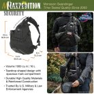 Maxpedition Monsoon Gearslinger egypántos/félvállas táska/hátizsák - több színben