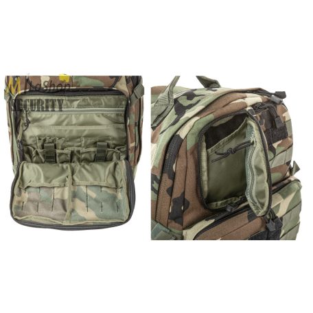 5.11 TACTICAL RUSH 24 2.0 taktikai hátizsák 37 l - woodland színben