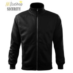   Magasított nyakú cipzáras pulóver, egyszínű, logózható  - több színben