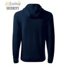 Sztreccs Polár cipzáras, kapucnis pulóver - több színben