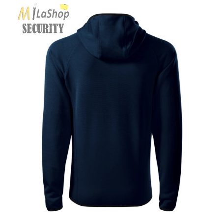 Sztreccs Polár cipzáras, kapucnis pulóver - több színben