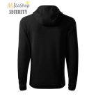 Sztreccs Polár cipzáras, kapucnis pulóver - több színben